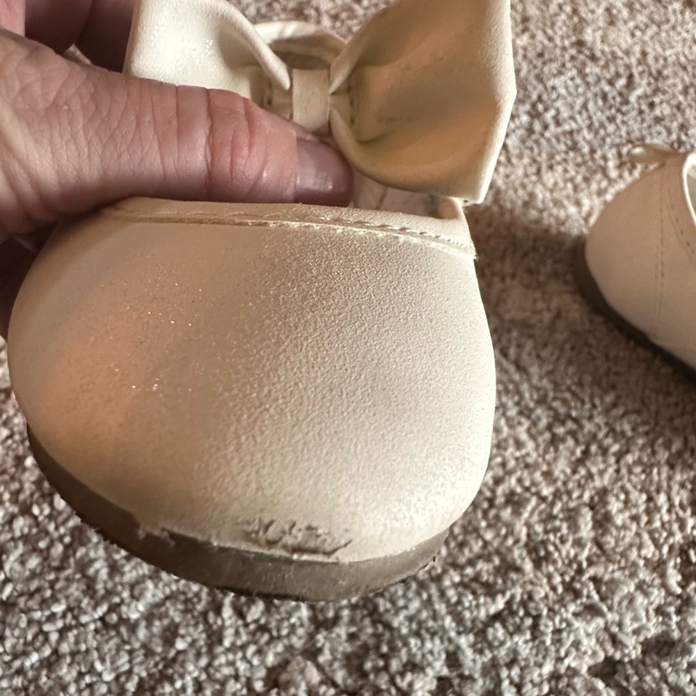 Carter’s Kid Bow Ballet Flat Shoe Size 7 - Picture 4 of 5